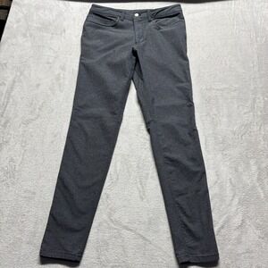 Lululemon Pants Mens 33x33 Gray ABC Skinny Stretch Jeans Style Athleisure Tech‎